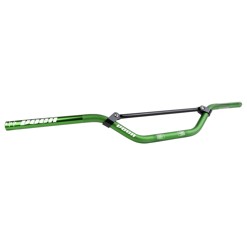 Guidon Voca Racing 50 A BOITE CROSS ALU T6 DIAM 22,2mm L805mm H94mm VERT